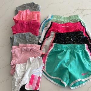 Nike Shirts and Shorts 4T (10 items!)